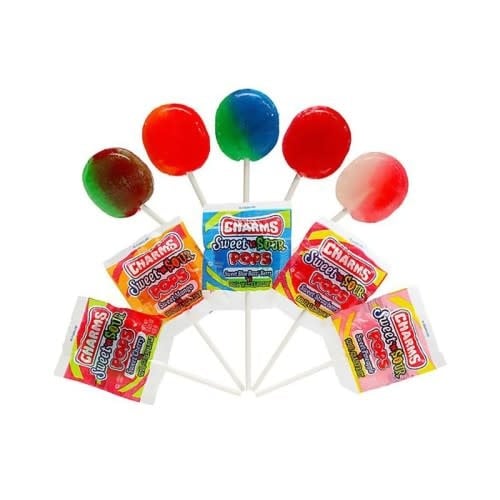 Candy LolliPop Charms Sweet’n Sour 18gr