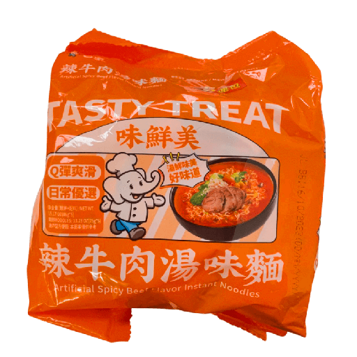 Noodles Tasty Treat Korean Artificial Turkey Flavor 112gr
