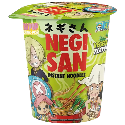Noodles Negi-San Instant Ultra Pop Vegetable Flavor One Piece 65gr