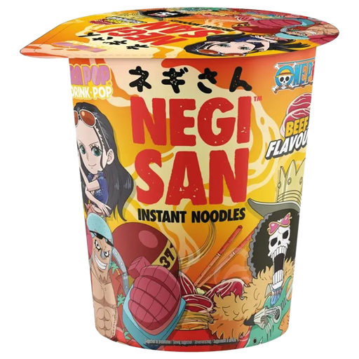 Noodles Negi-San Instant Ultra Pop Beef Flavor One Piece 65gr