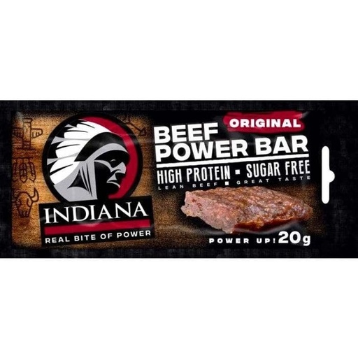 Beef Jerky Indiana Power Bar Original 20gr