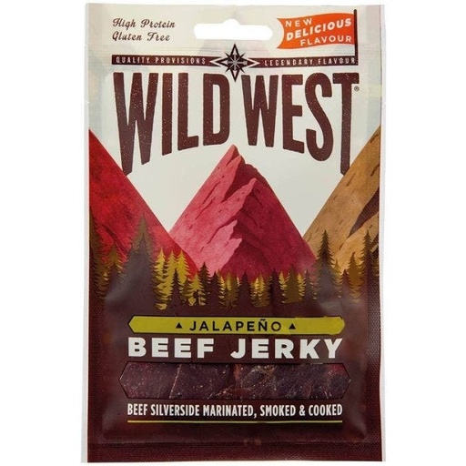 Beef Jerky Wild West Jalapeno 25gr