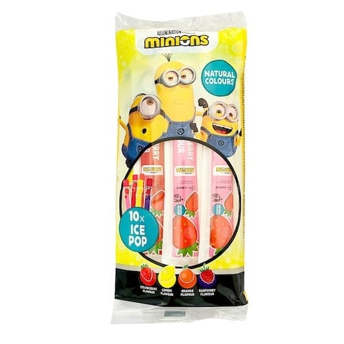 Minions Ice Pop 10 pieces 500ml