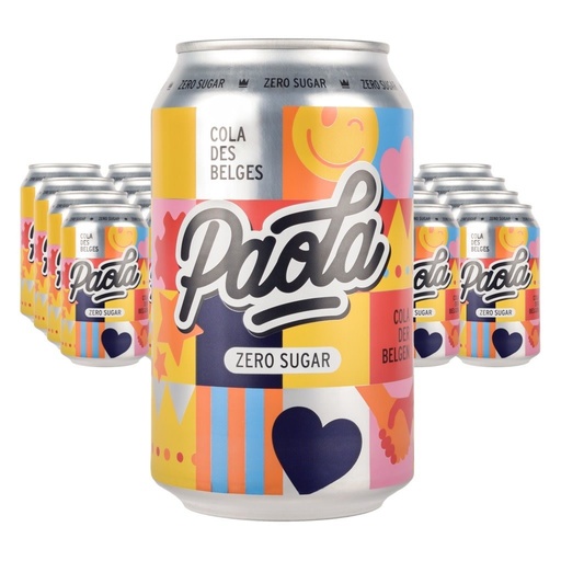 Paola Belgian Cola Zero Sugar 330ml