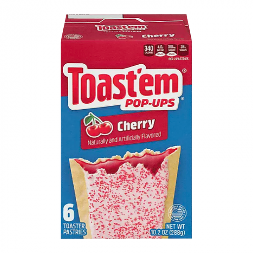 Toast'em Pop-Ups Cherry 288gr