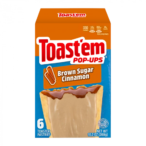 Toast'em Pop-Ups Brown Sugar Cinnamon 288gr