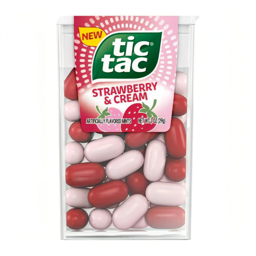 Tic Tac Strawberry & Cream 28gr