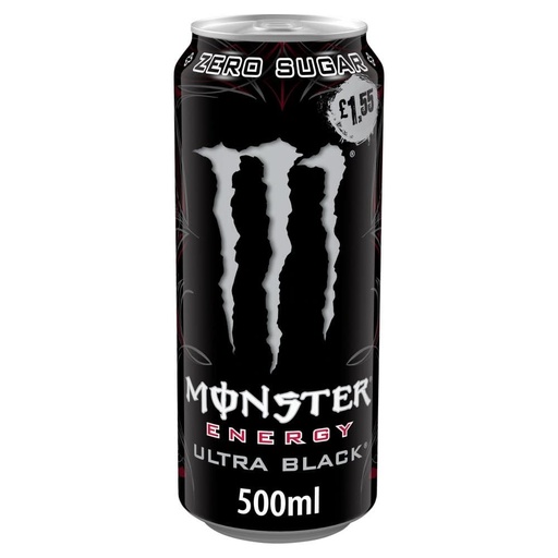 Monster Ultra Black 500ml (Ireland)