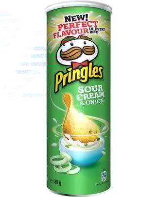 Pringles Sour Cream & Onion 165gr