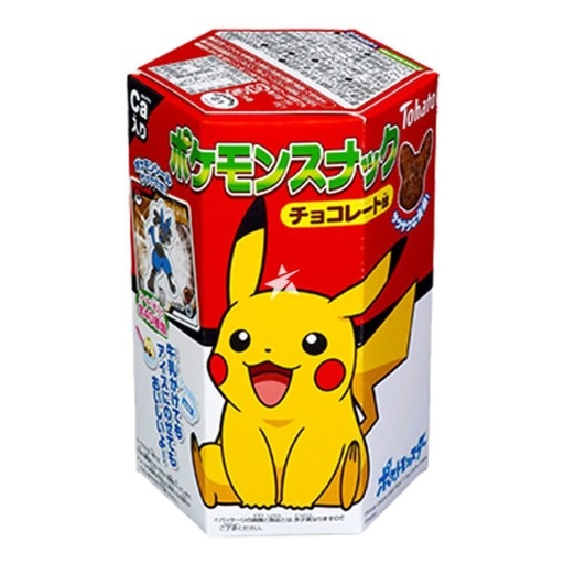Tohato Pokémon Snack Chocolate Flavor 23gr