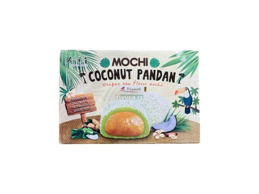 Coconut Pandan Mochi Peanut 180gr Taiwan