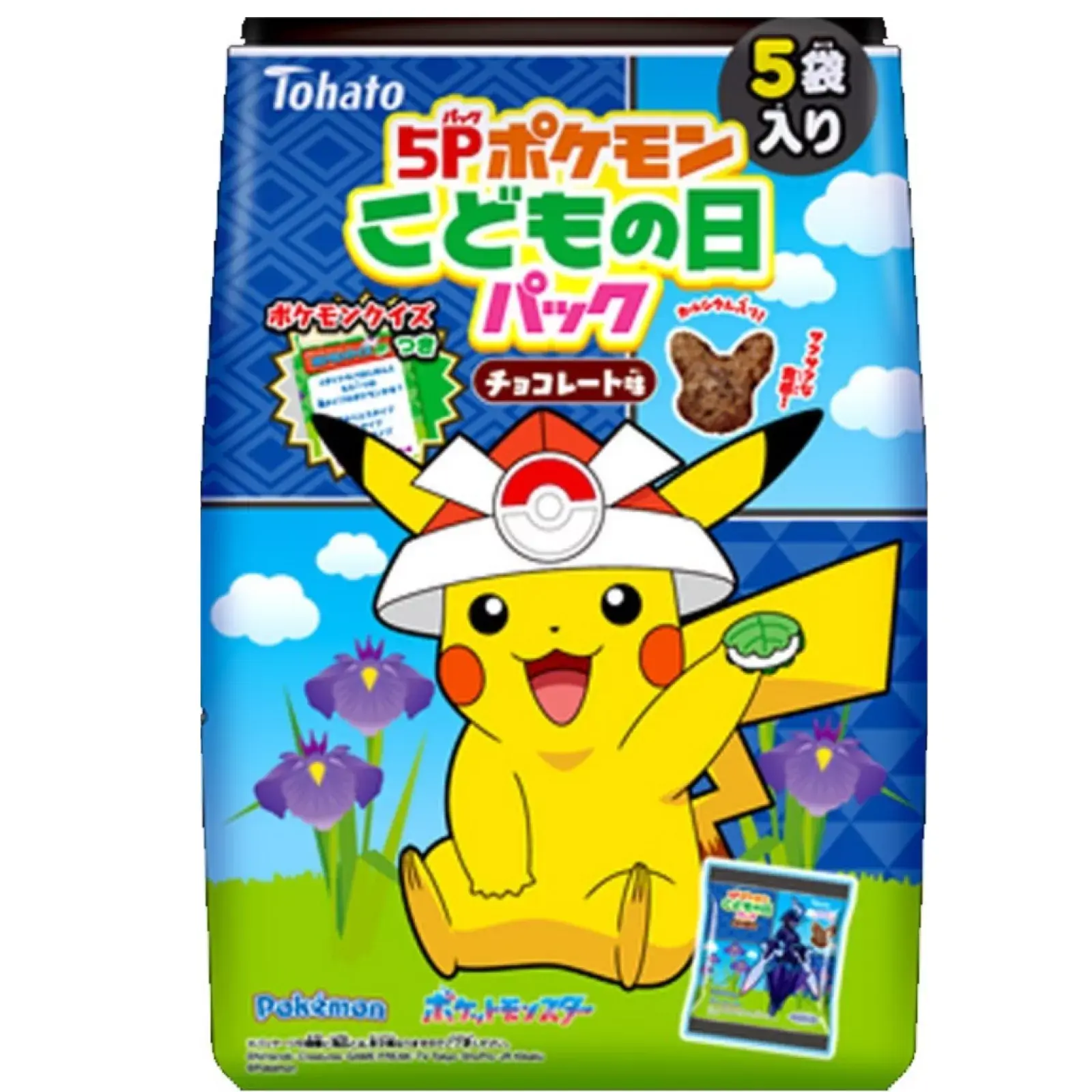 Tohato Pokémon Chocolate Snack