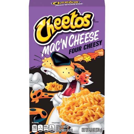 Cheetos Mac'N Cheese Four Cheesy 170gr