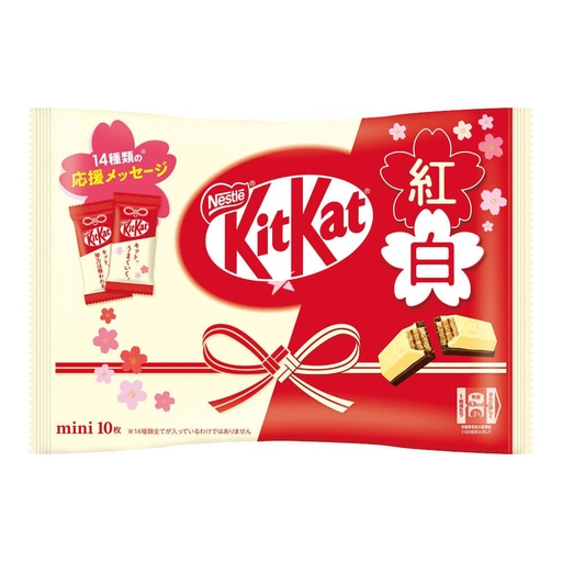 Kit Kat White Red 124gr Japan