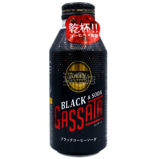 Tully's Coffee Black & Soda GaSSaTa 370ml
