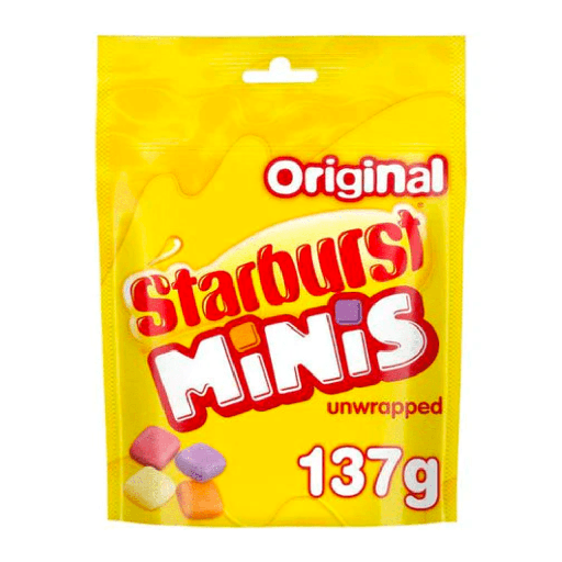 Starburst Minis Original Unwrapped 137gr Vegan