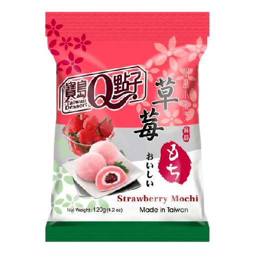 Mochi Strawberry 120gr Taiwan