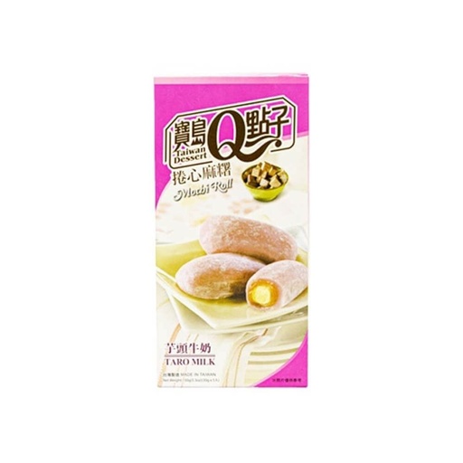 Mochi Taro Milk Mochi Roll 150gr Taiwan