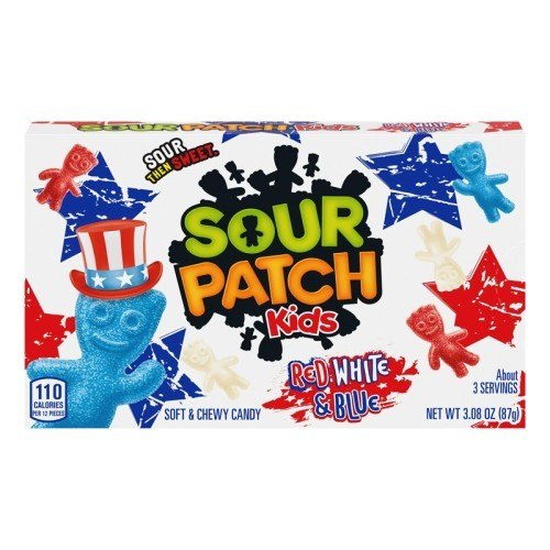 Sour Patch Kids Red White and Blue 87gr
