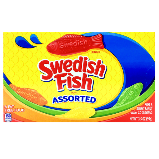 Swedish Fish Assorted 99gr