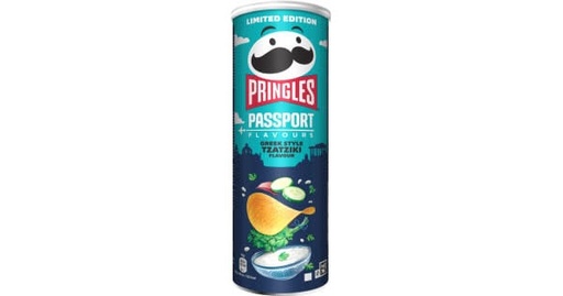 Chips Pringles Passport Flavours Greek Style Tzatziki 165gr