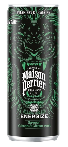Perrier Energize Lemon Lime 250ml