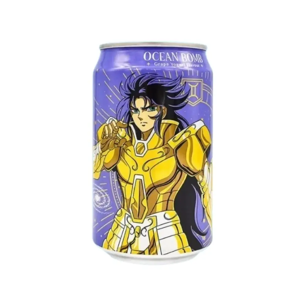 Ocean Bomb Saint Seiya Grape Yoghurt 330ml