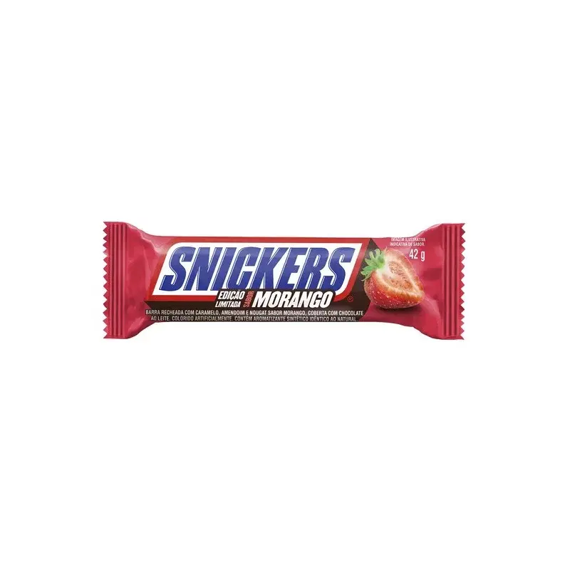 Snickers Morango Strawberry 42gr