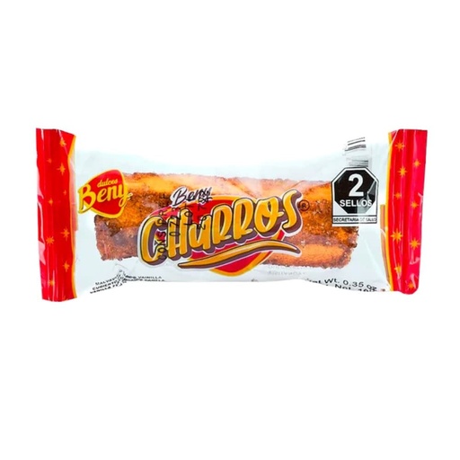 Beny Churros Vanilla Flavored Marshmellow Sugar/Cinnamon 10gr