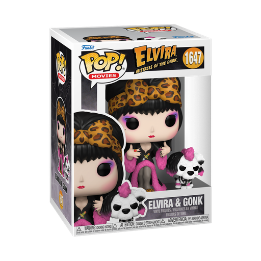 [80694] Funko Movies 1647 Elvira & Gonk, Elvira Mistress of the Dark