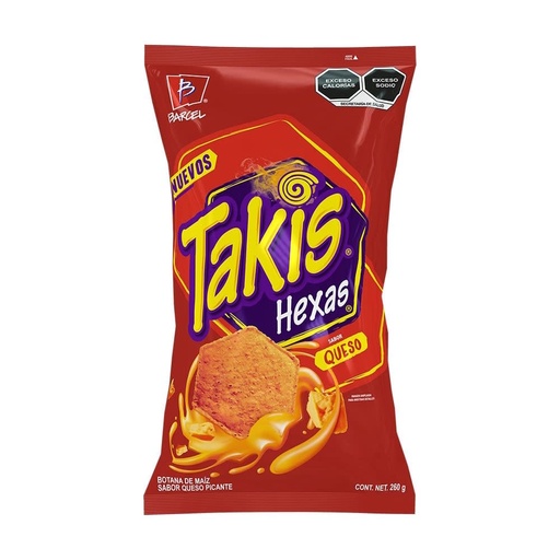 Takis Hexas Queso 260gr