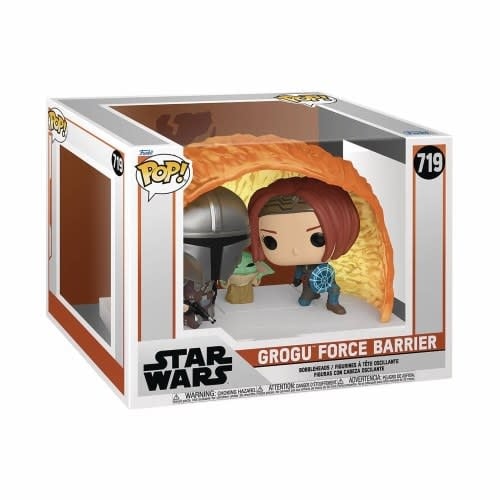 [80002] Funko Star Wars 0719 Grogu Force Barrier Bubble, SW Mandalorian