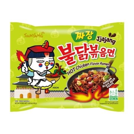 Ramen Sam Yang Hot Chicken JjaJang Multi 140gr Korea