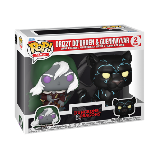 Funko Games 2Pack Drizzt & Guenhwyvar, Dungeons & Dragons