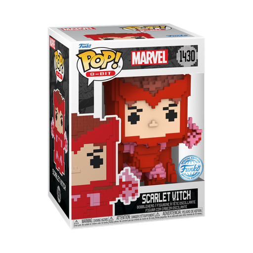 Funko Marvel 1430 Scarlett Witch, 8-Bit