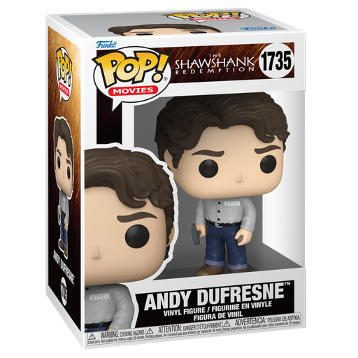Funko Movies 1735 Andy Dufresne, The Shawshank Redemption
