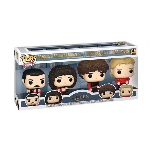 Funko Rocks 4pack Radio Gaga, Queen, Music