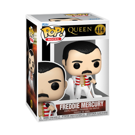 Funko Rocks 414 Freddie Mercury with Cape Queen, Music