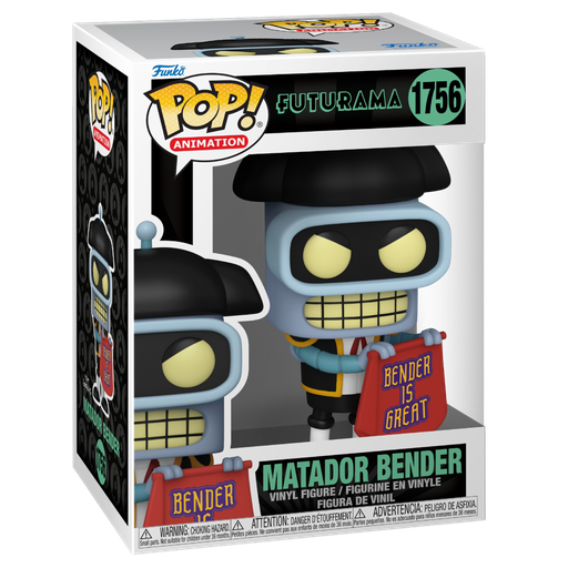 Funko Animation 1756 Matador Bender, Futurama