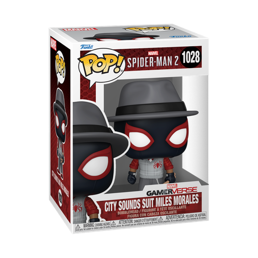 Funko Games 1028 City Sounds suit Miles Morales, Spider-Man 2 GamerVerse
