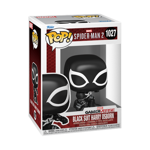 Funko Games 1027 Black Suit Harry Osborn, Spider-Man 2 GamerVerse