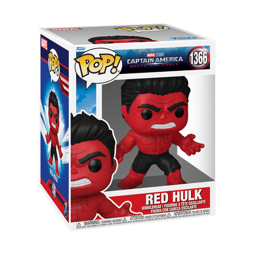[75994] Funko Marvel 1366 Red Hulk, Captain America Brave New World