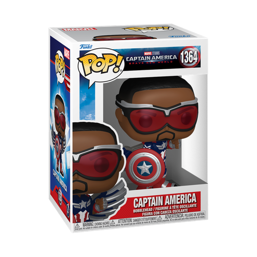 [75990] Funko Marvel 1364 Captain America, Captain America Brave New World