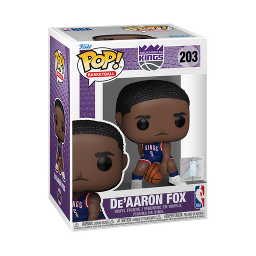 [83846] Funko NBA 203 De'Aaron Fox ( 24-25 City Edition ) Kings, National BasketBall Association