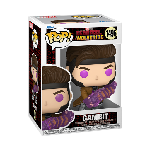 [84848] Funko Marvel 1496 GamBit, DeadPool & Wolverine
