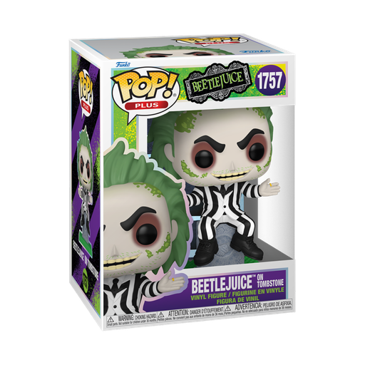 [83562] Funko Movies 1757 BeetleJuice with TombStone, BeetleJuice