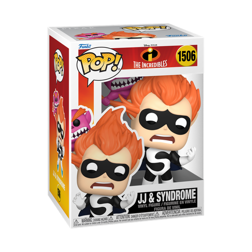 [80948] Funko Disney 1506 JJ & Syndrome, The Incredibles