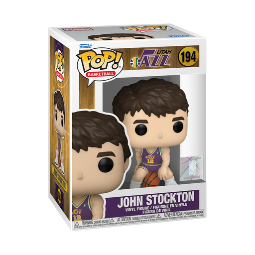 [79679] Funko NBA 194 John Stockton, Jazz, National BasketBall Association