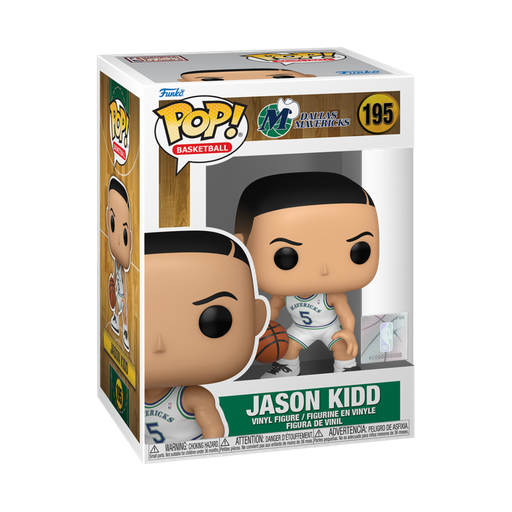 [79680] Funko NBA 195 Jason Kidd, Wavs, National BasketBall Association