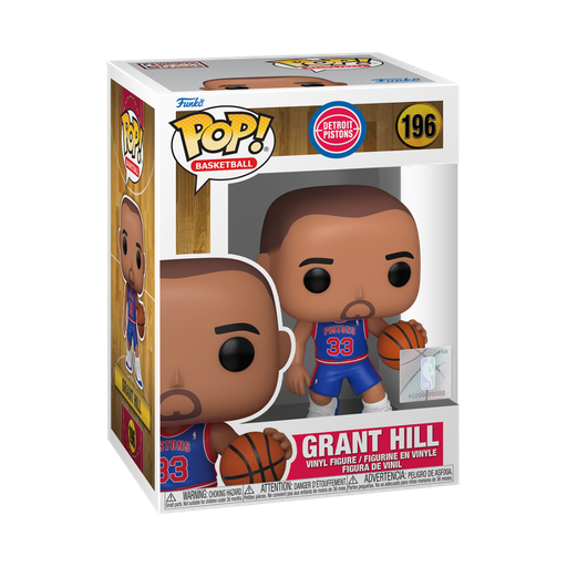 [79681] Funko NBA 196 Grant Hill, Pistons, National BasketBall Association
